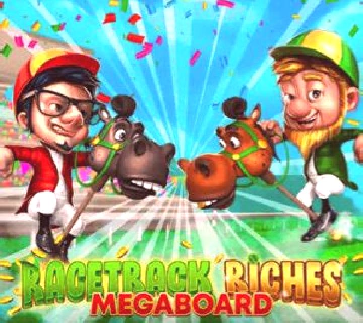 Racetrack Riches Megaboard slot game