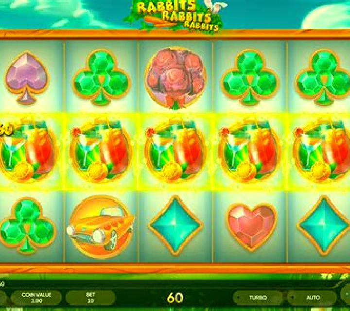Raging Rabbits slot machine