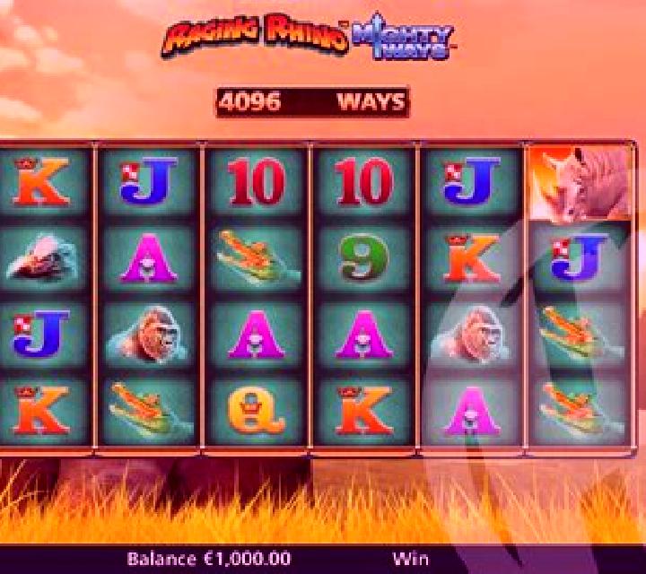 Raging Rhino Mighty Ways online slot