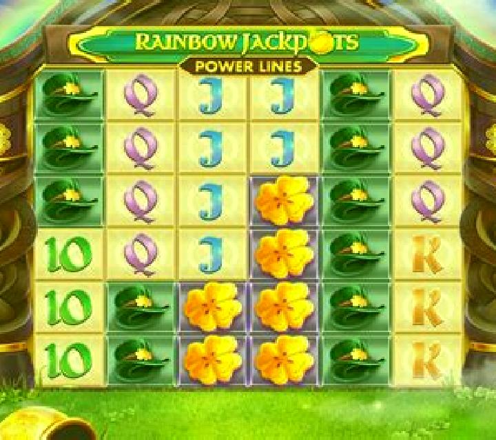 Rainbow Jackpots Power Lines slot machine