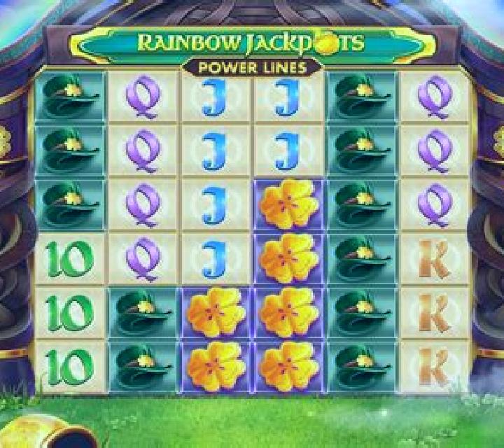 Rainbow Jackpots Power Lines slot