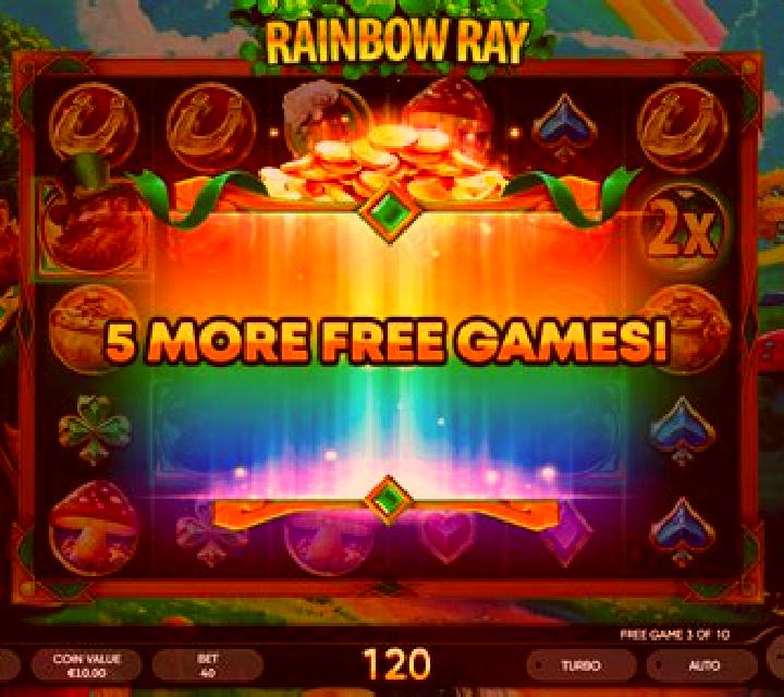 Rainbow Ray slot machine