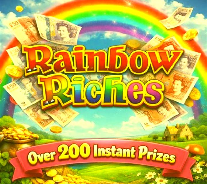 Rainbow Riches Deluxe slot game