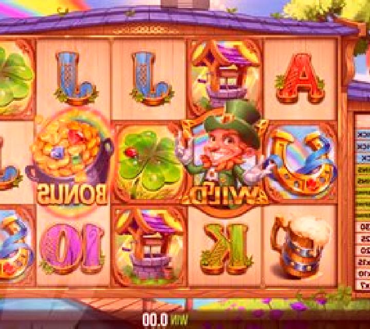 Rainbow Riches Leapin Leprechauns slot game