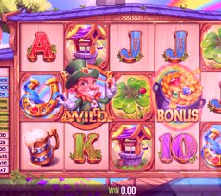 Rainbow Riches Leapin Leprechauns slot machine