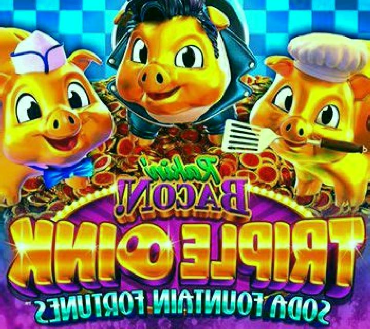 Rakin Bacon Triple Oink Soda Fountain Fortunes slot game