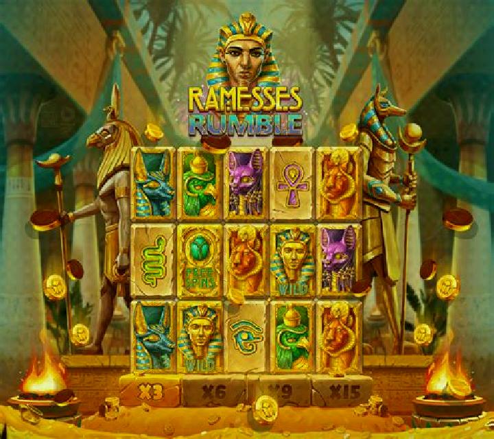 Ramesses Rumble slot game