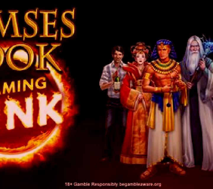 Ramses Book Flaming Link slot