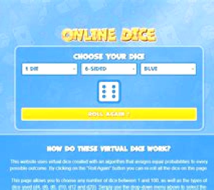 Random Reels Dice online slot