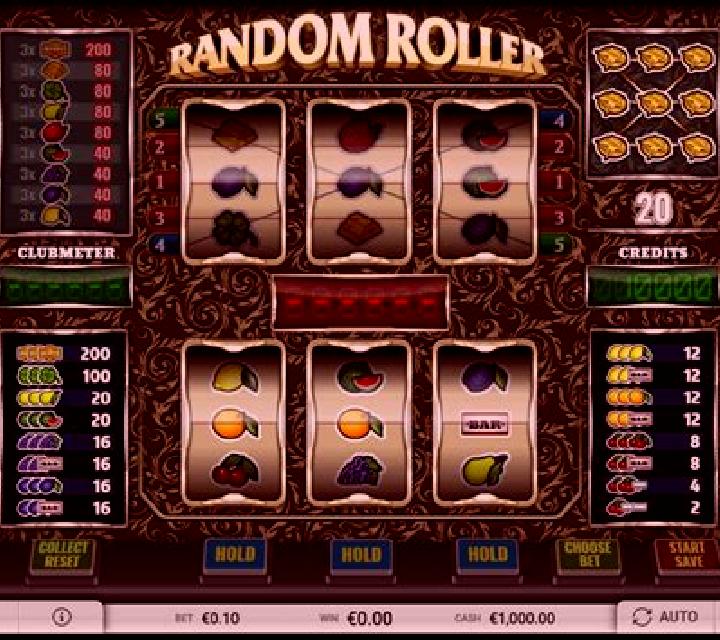 Random Roller slot machine