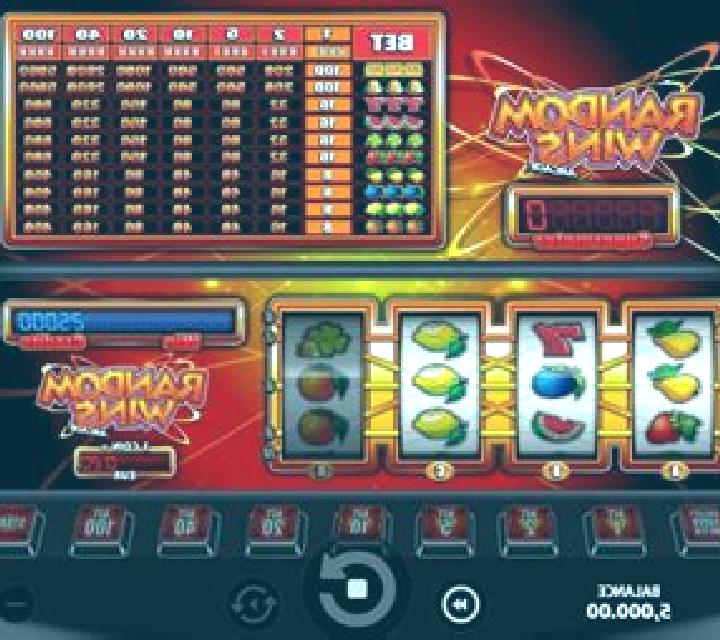 Random Wins Arcade slot game