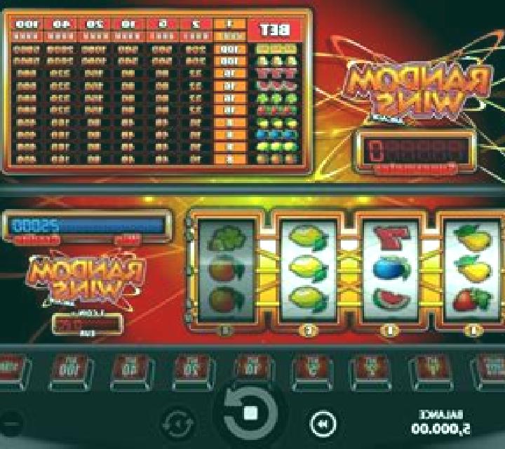 Random Wins Arcade slot machine