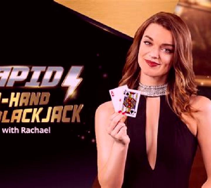 Rapid Multihand Blackjack with Rachael slot