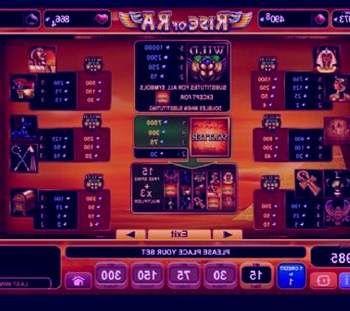 Rays of Ra slot machine