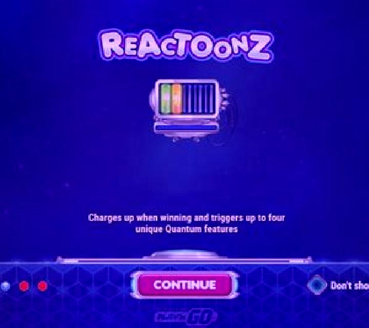 Reactoonz slot game
