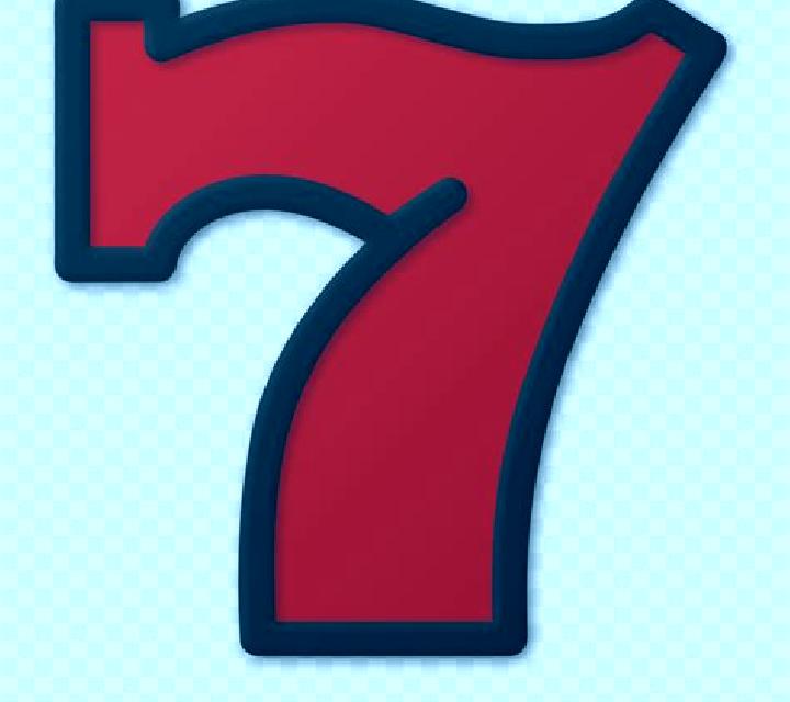 Red seven slot