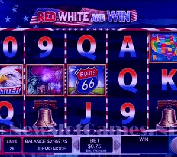 Red White and Win (Genii) slot game