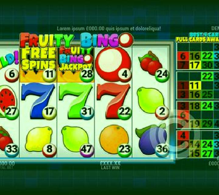 Reel Fruity Bingo slot machine