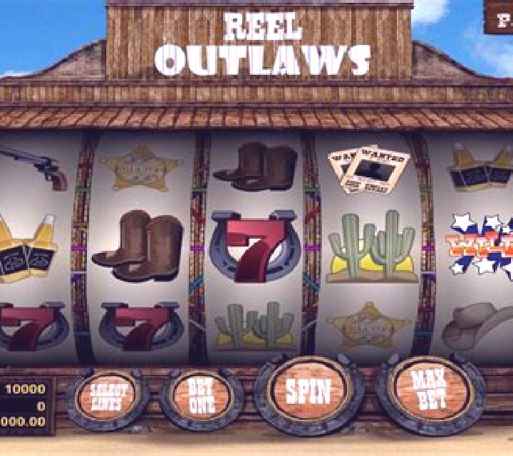 Reel Outlaws slot game