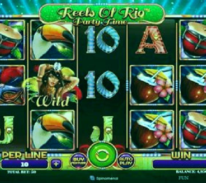 Reels Of Rio - Party Time slot