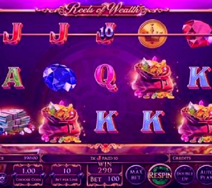 Reels Of Wealth slot machine