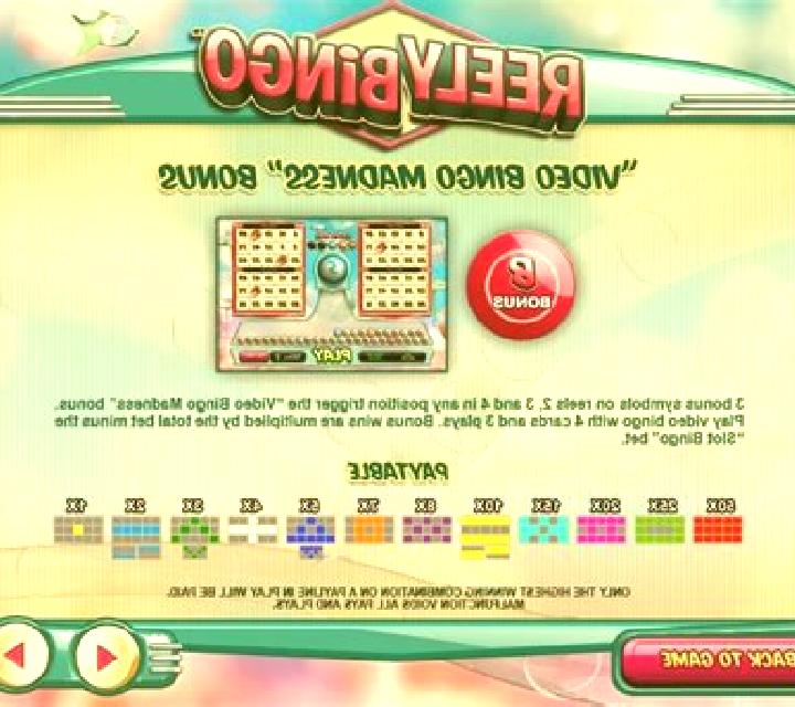 Reely Bingo slot game