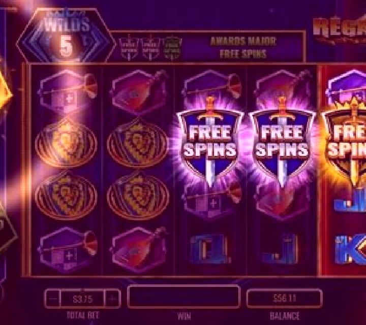 Regal Spins 40 slot game