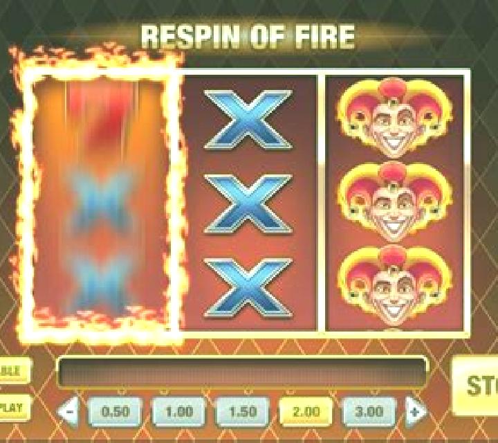 Respin Fire slot machine