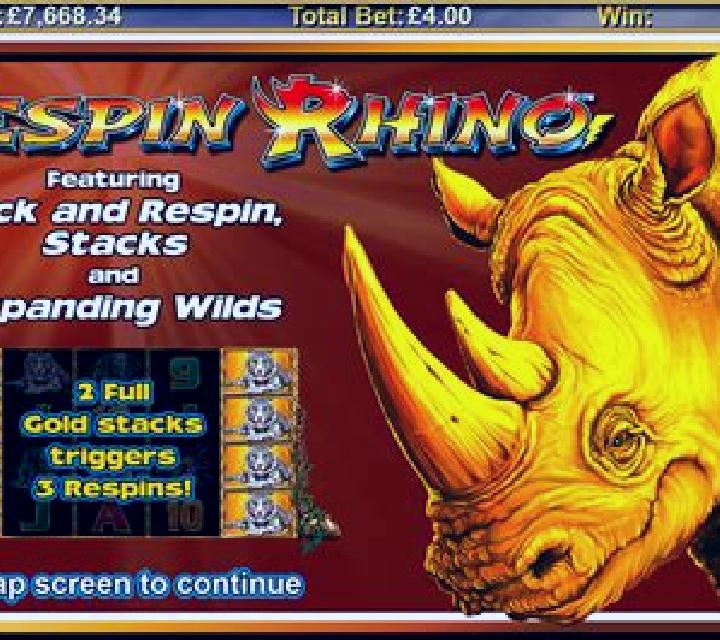 Respin Rhino slot game