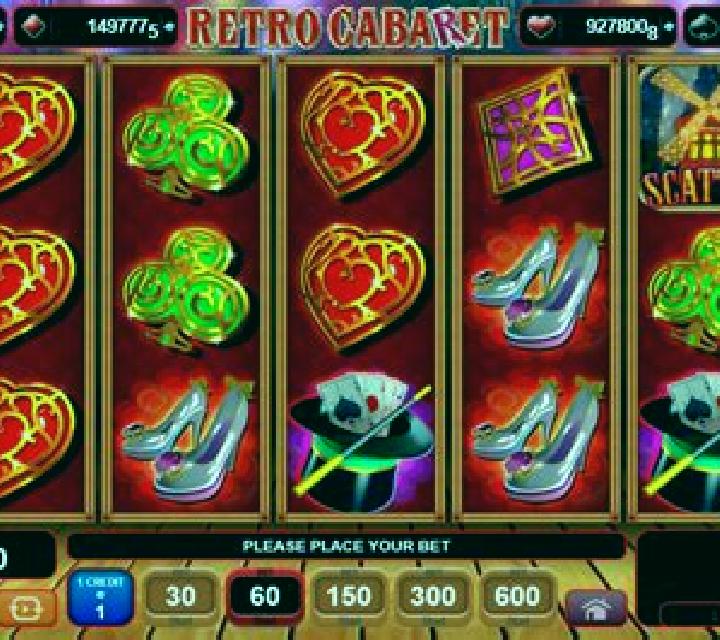 Retro Cabaret slot game