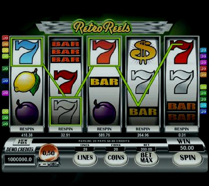 Retro Reels slot machine