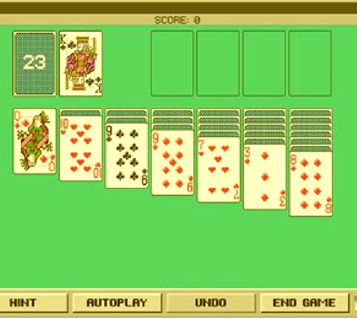 Retro Solitaire slot game