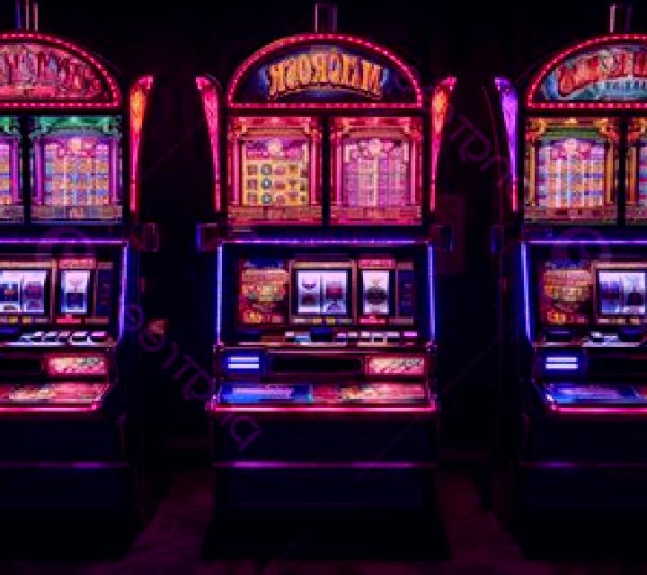 Retro Style slot machine