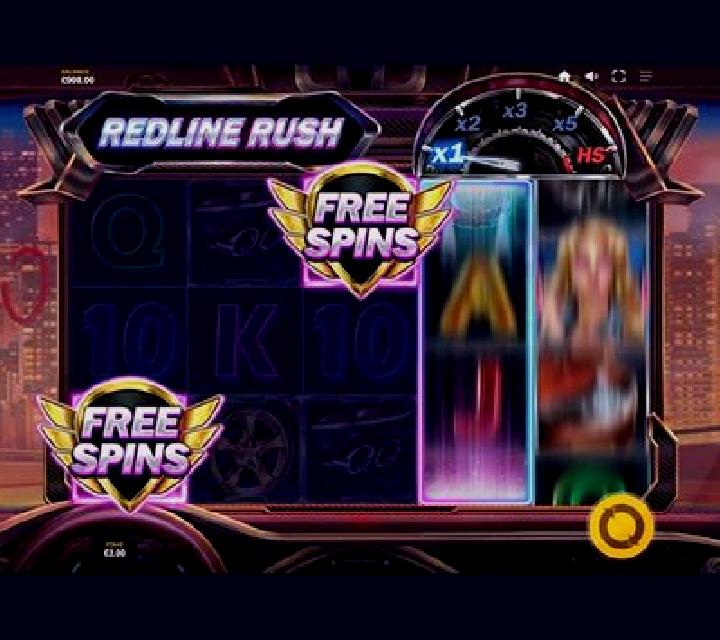 Rev it Up Redline slot game