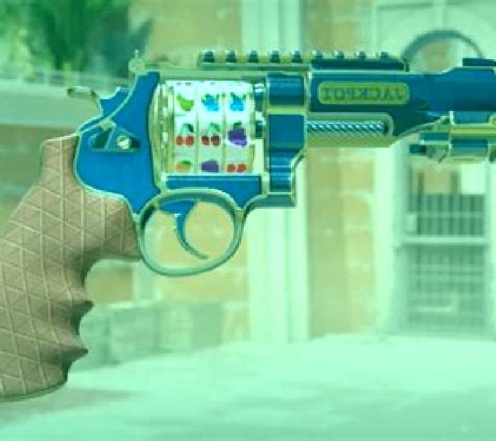 Revolver slot machine