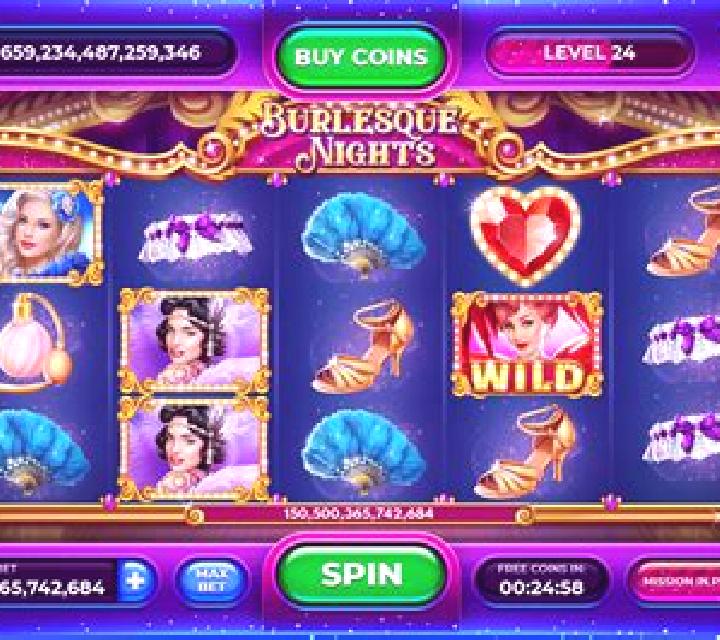 RF Burlesque (MGA Games) slot machine