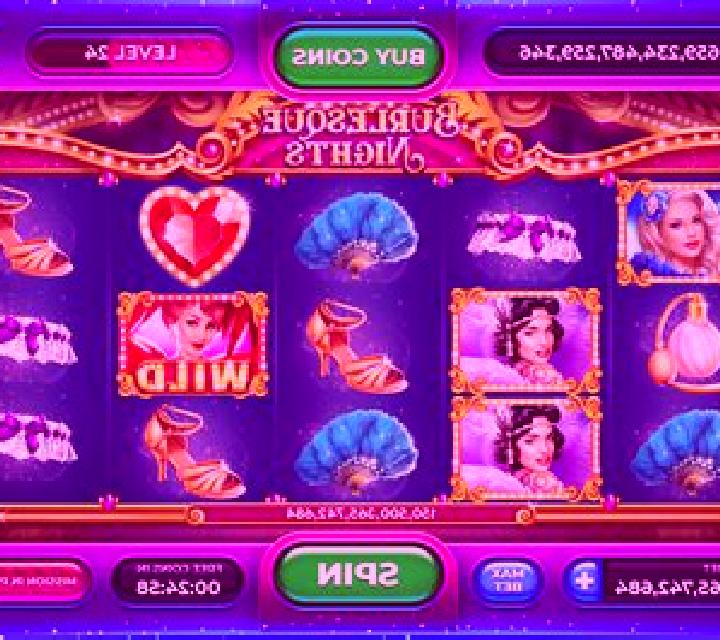 RF Burlesque (R. Franco) slot machine