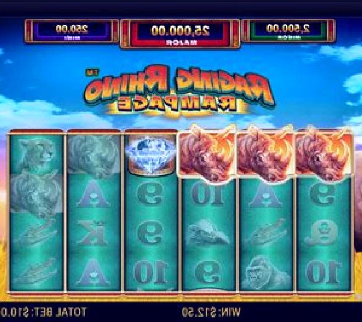 Rhino Rampage Lightning Spins slot machine
