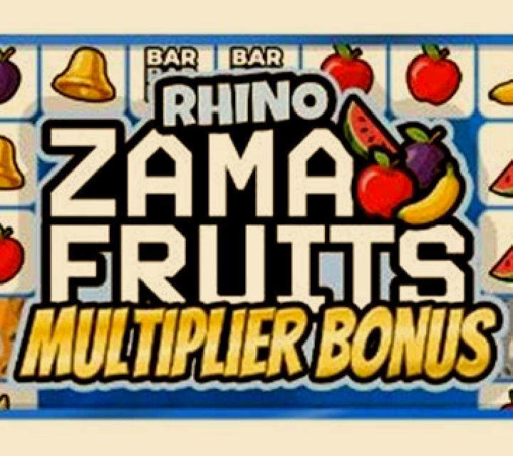 Rhino Zama Fruits slot game