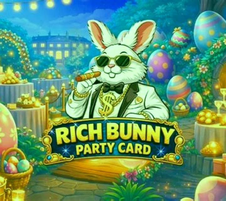 Rich Bunny Party Card slot machine