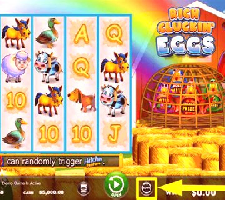 Rich Cluckin Eggs slot
