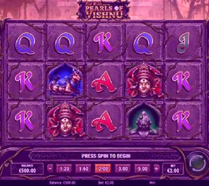 Rich Wilde and the Pearls of Vishnu slot machine