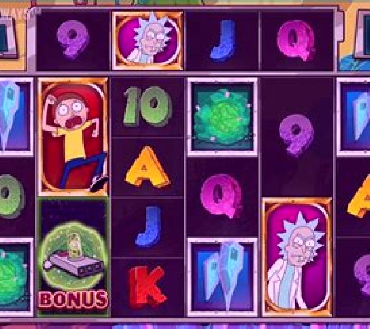 Rick and Morty Megaways slot machine