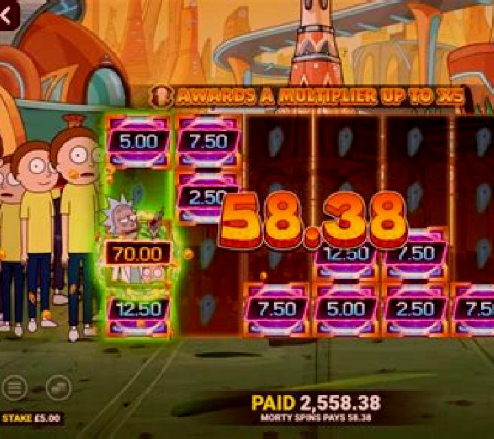 Rick And Morty Strike Back online slot