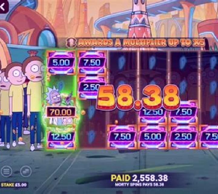 Rick And Morty Strike Back slot game