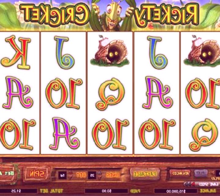 Rickety Cricket slot game
