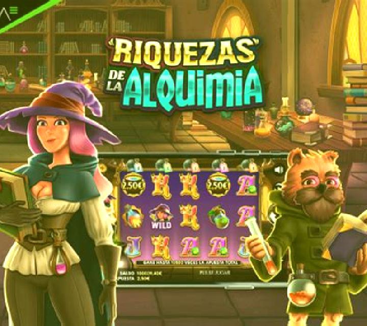 Riquezas da Alquimia online slot