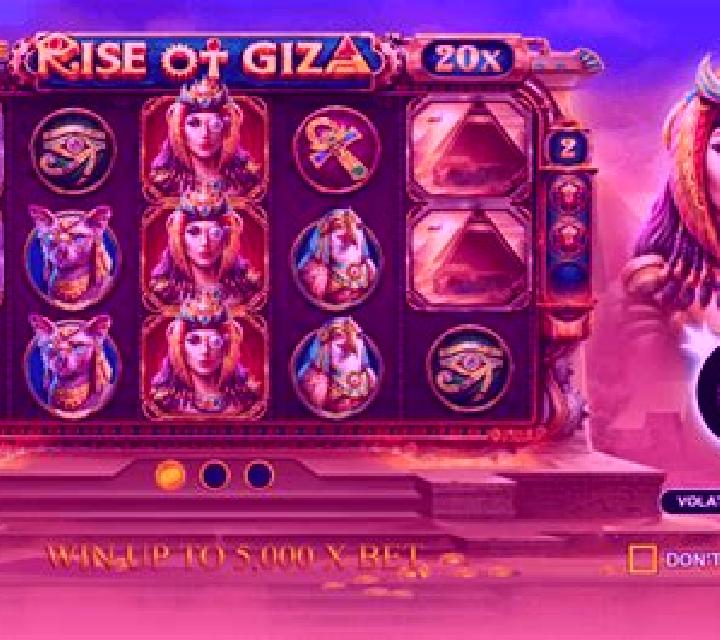 Rise of Giza PowerNudge slot machine