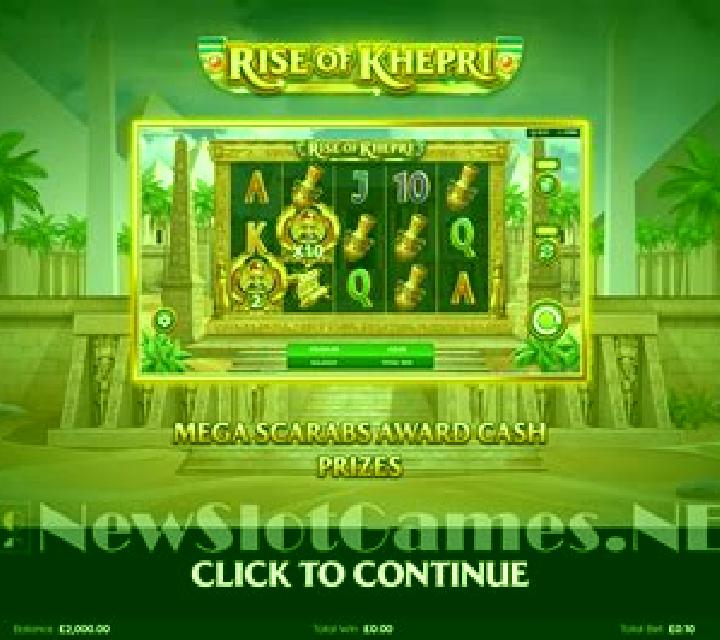 Rise of Khepri slot