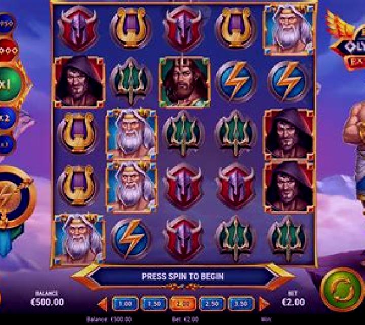 Rise of Olympus Bingo slot machine